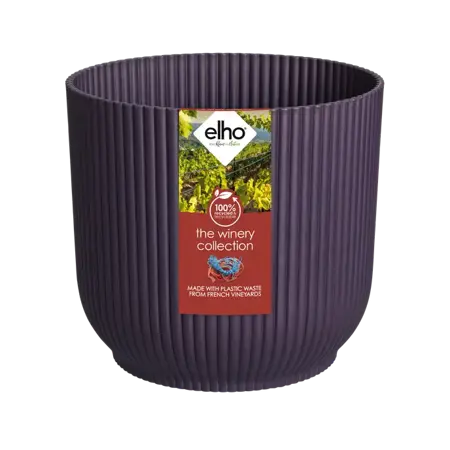 Deep Purple 'Winery' Elho Plant Pot 14cm - image 2