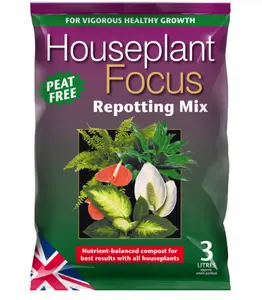 Houseplant Focus Repotting Mix 3L - image 1