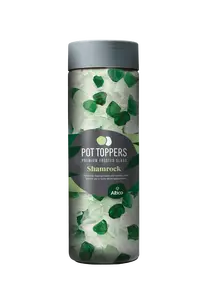'Shamrock' Pot Toppers Frosted Glass - image 3
